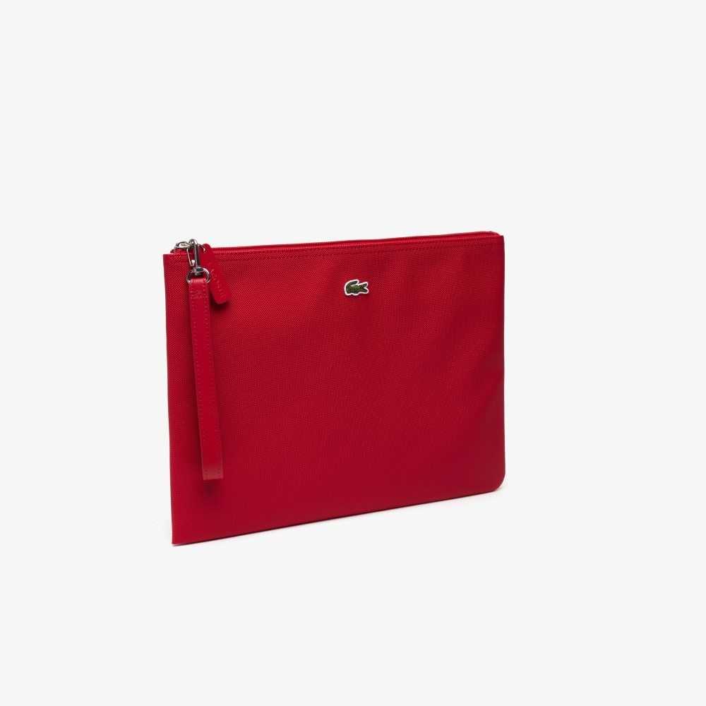 High Risk Red Lacoste L.12.12 Clutch Purse | RIVQXD-365