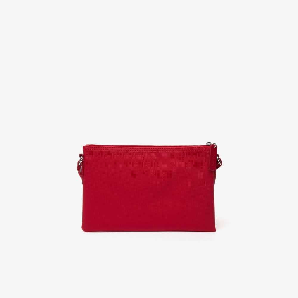 High Risk Red Lacoste L.12.12 Concept Flat Crossover Bag | CGPRES-219