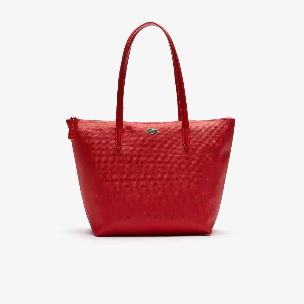 High Risk Red Lacoste L.12.12 Concept Small Zip Tote Bag | SIRMYN-759