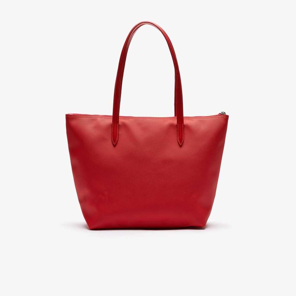 High Risk Red Lacoste L.12.12 Concept Small Zip Tote Bag | SIRMYN-759