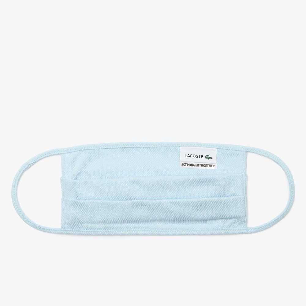 Light Blue Lacoste L.12.12 Face Masks 3-Pack | KZCDHN-109