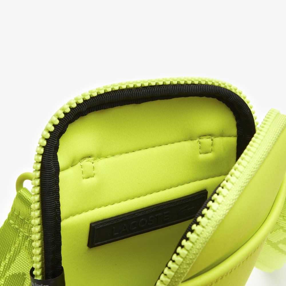 Lime Lacoste Logo Strap Smartphone Holder | HLGSVJ-586