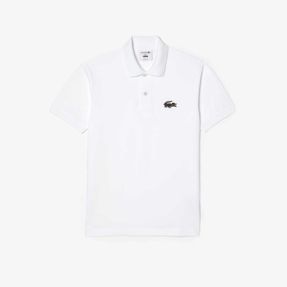 Lupin Lacoste x Netflix Organic Cotton Polo | HVWPOY-325