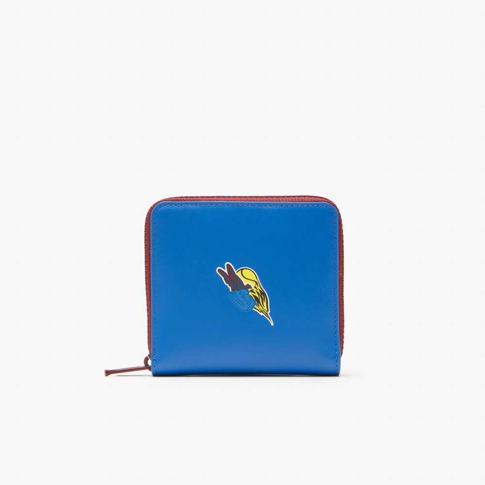 Marina Lacoste Crocodile Badge Zip Wallet | WLVGHN-023