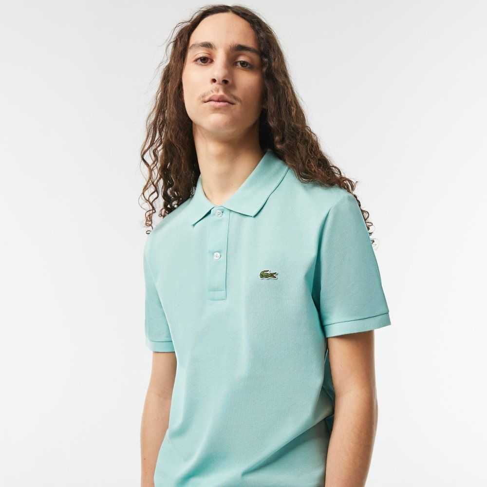 Mint Lacoste Original L.12.12 Slim Fit Petit Pique Cotton Polo | LZRMNT-394