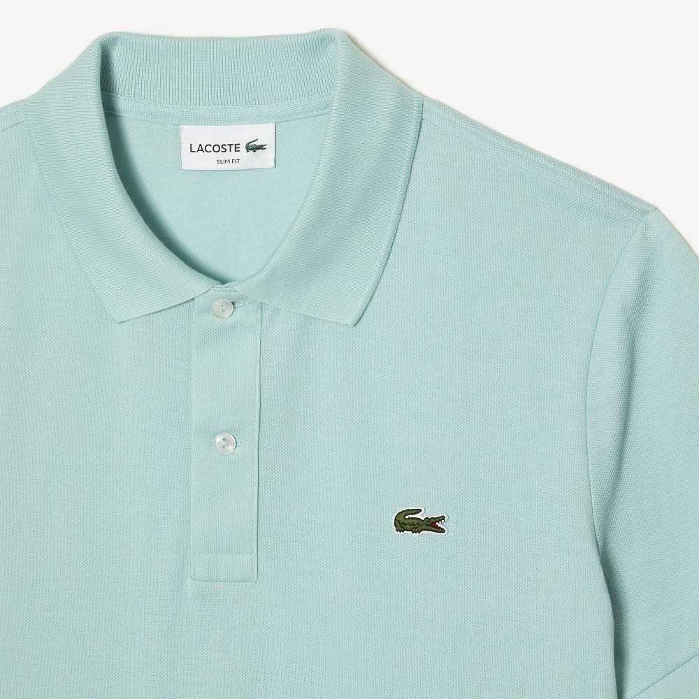 Mint Lacoste Original L.12.12 Slim Fit Petit Pique Cotton Polo | LZRMNT-394