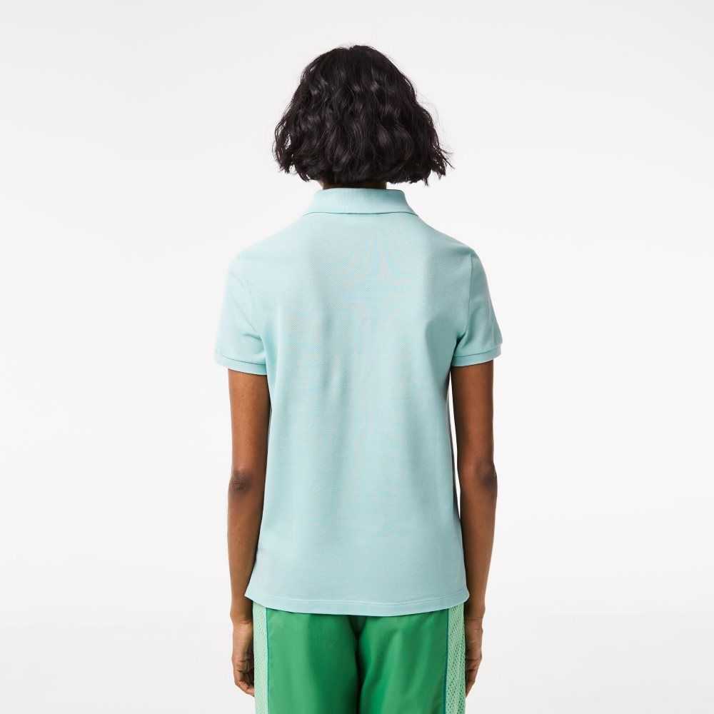 Mint Lacoste Regular Fit Soft Cotton Petit Pique Polo | AQNCVM-073