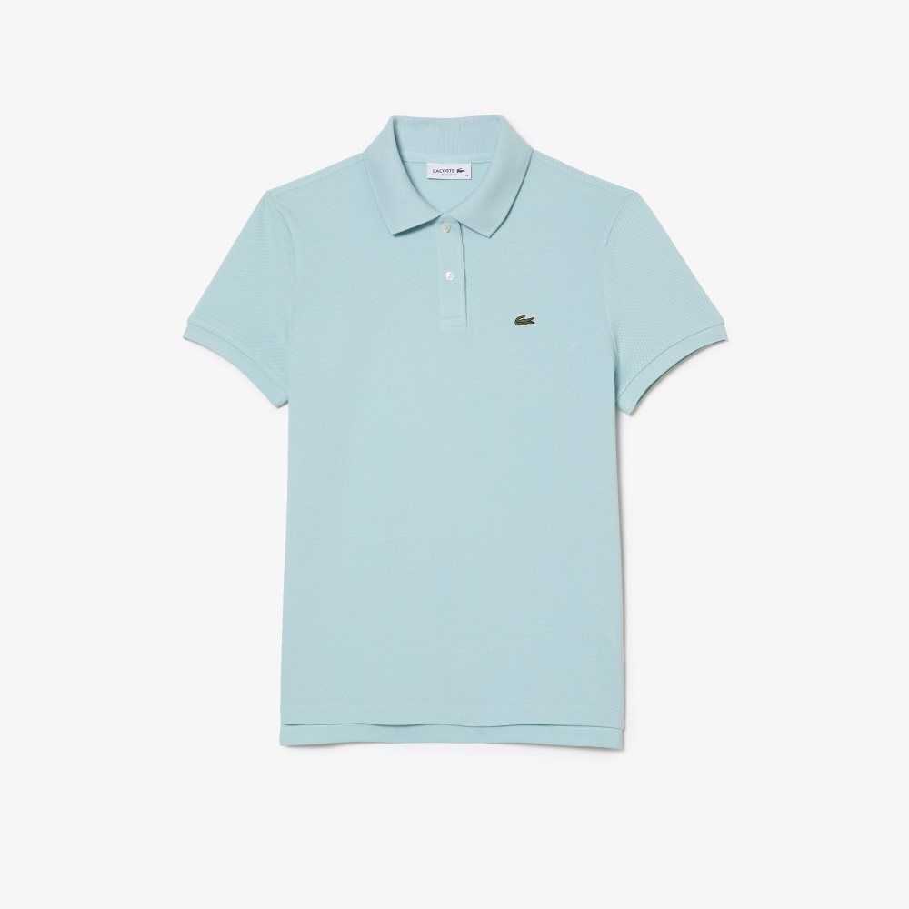 Mint Lacoste Regular Fit Soft Cotton Petit Pique Polo | AQNCVM-073