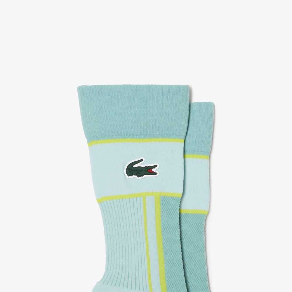 Mint Lacoste SPORT Jersey Socks | HCFKJA-486