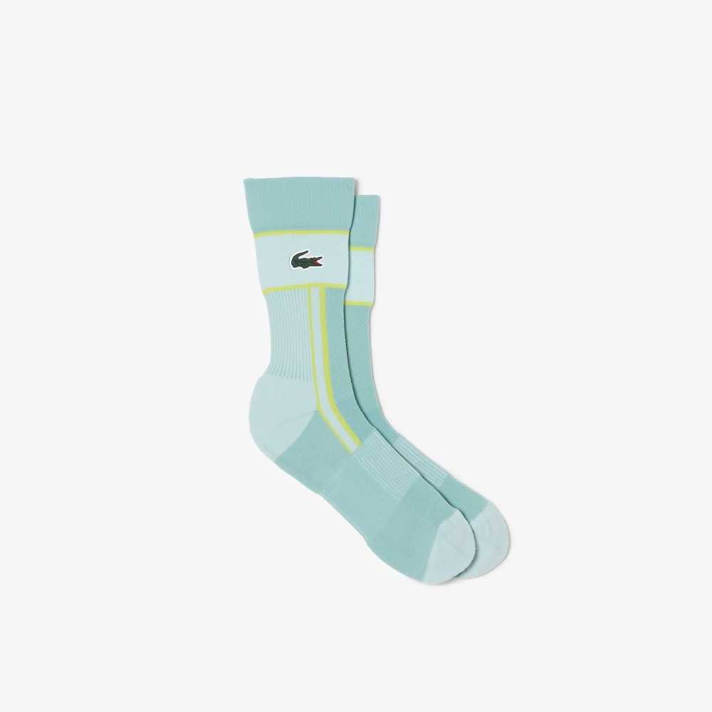 Mint Lacoste SPORT Jersey Socks | HCFKJA-486