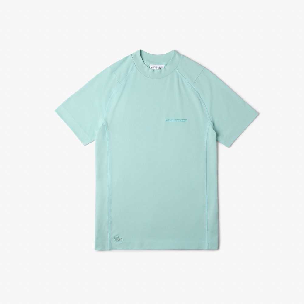 Mint Lacoste Slim Fit Organic Cotton Pique T-Shirt | BHZXOY-674