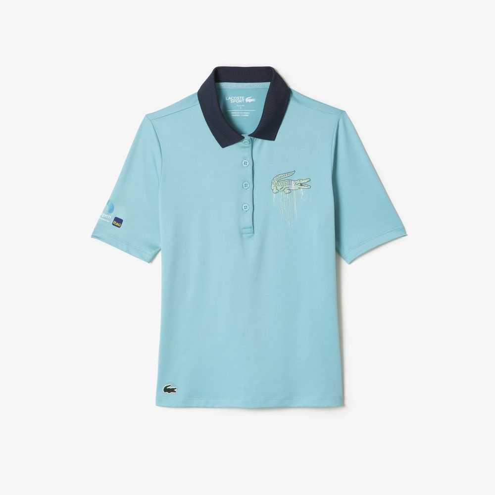 Mint Lacoste Sport Miami Open Edition Polo | MVHPKX-482