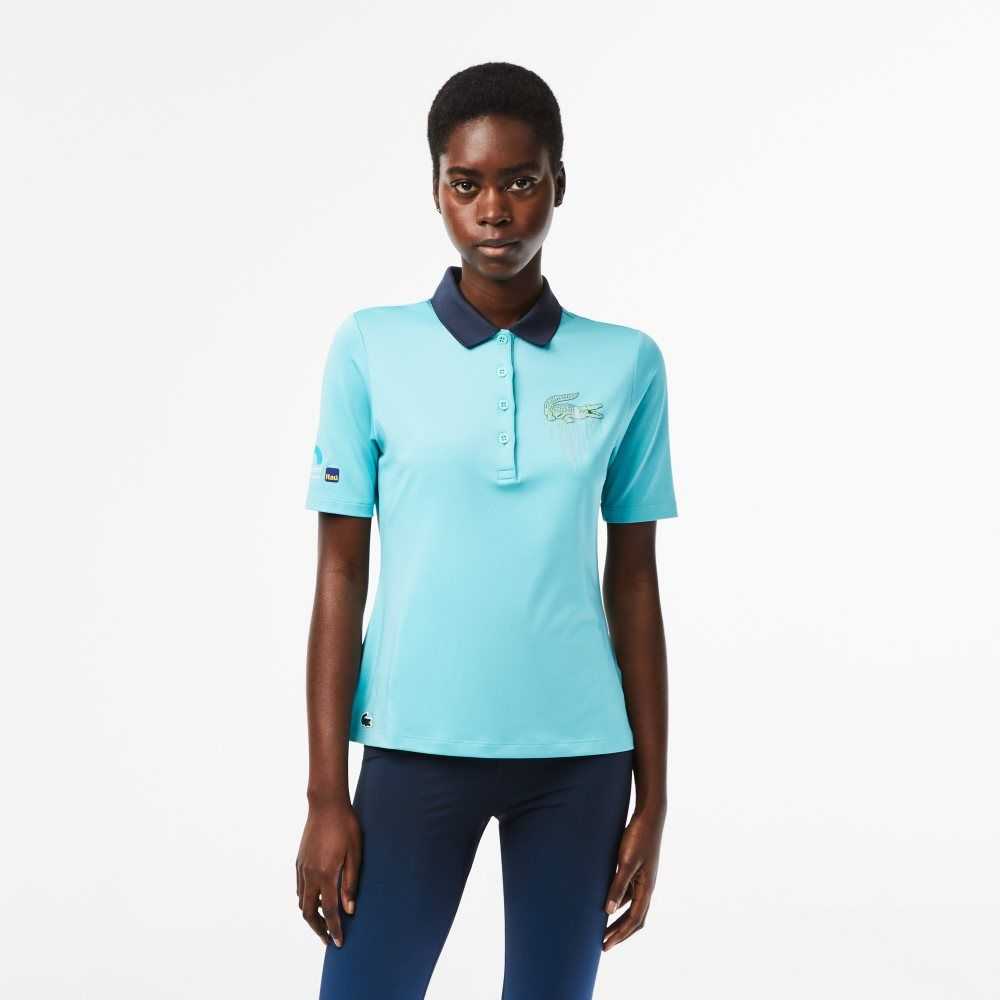 Mint Lacoste Sport Miami Open Edition Polo | MVHPKX-482