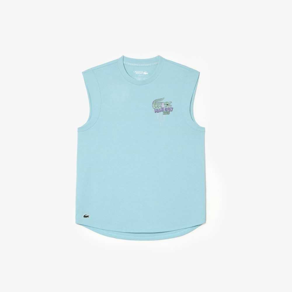 Mint Lacoste Sport Miami Open Edition Sleeveless Top | RVCBAX-845