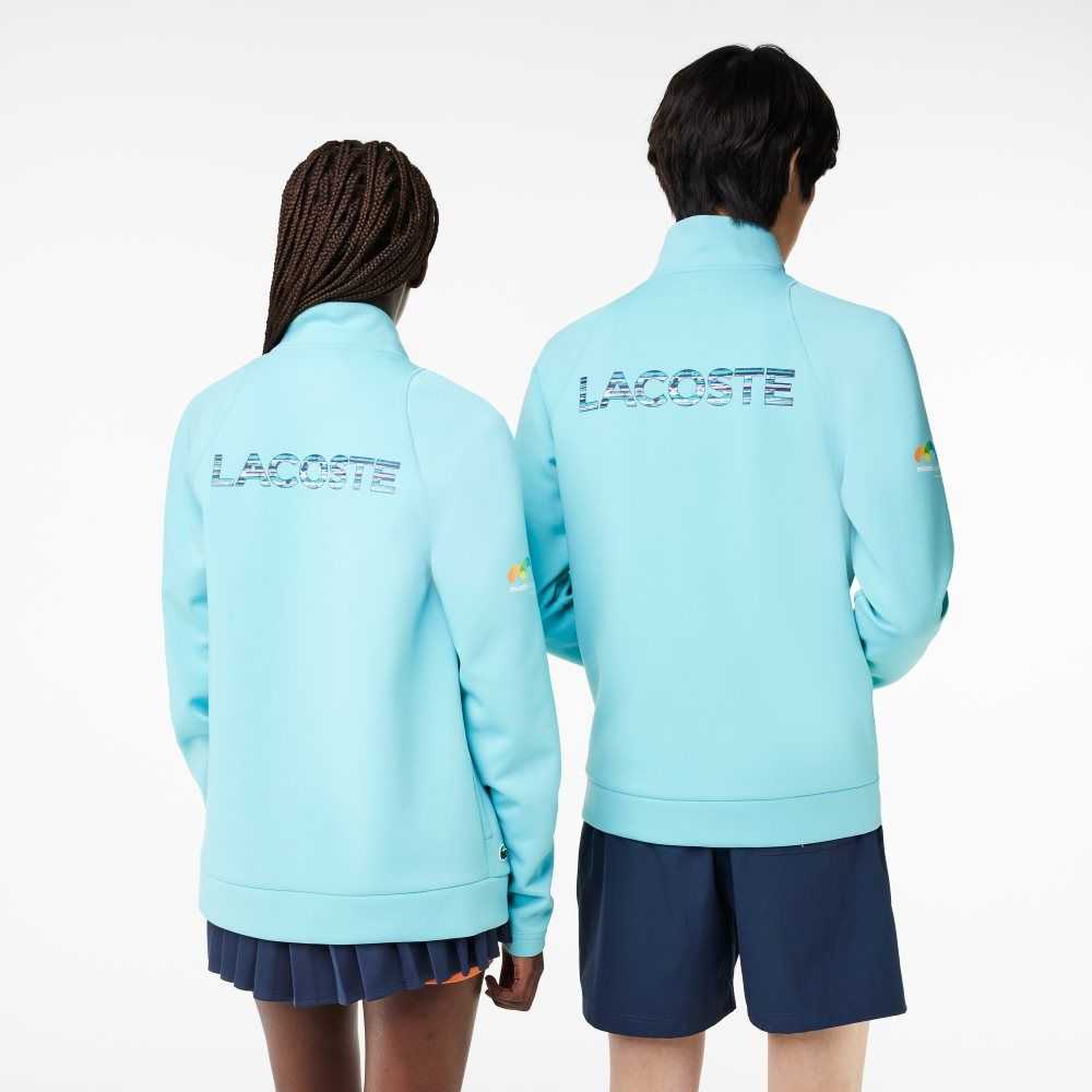 Mint Lacoste Sport Miami Open Edition Sweatshirt | ZDMWCI-463