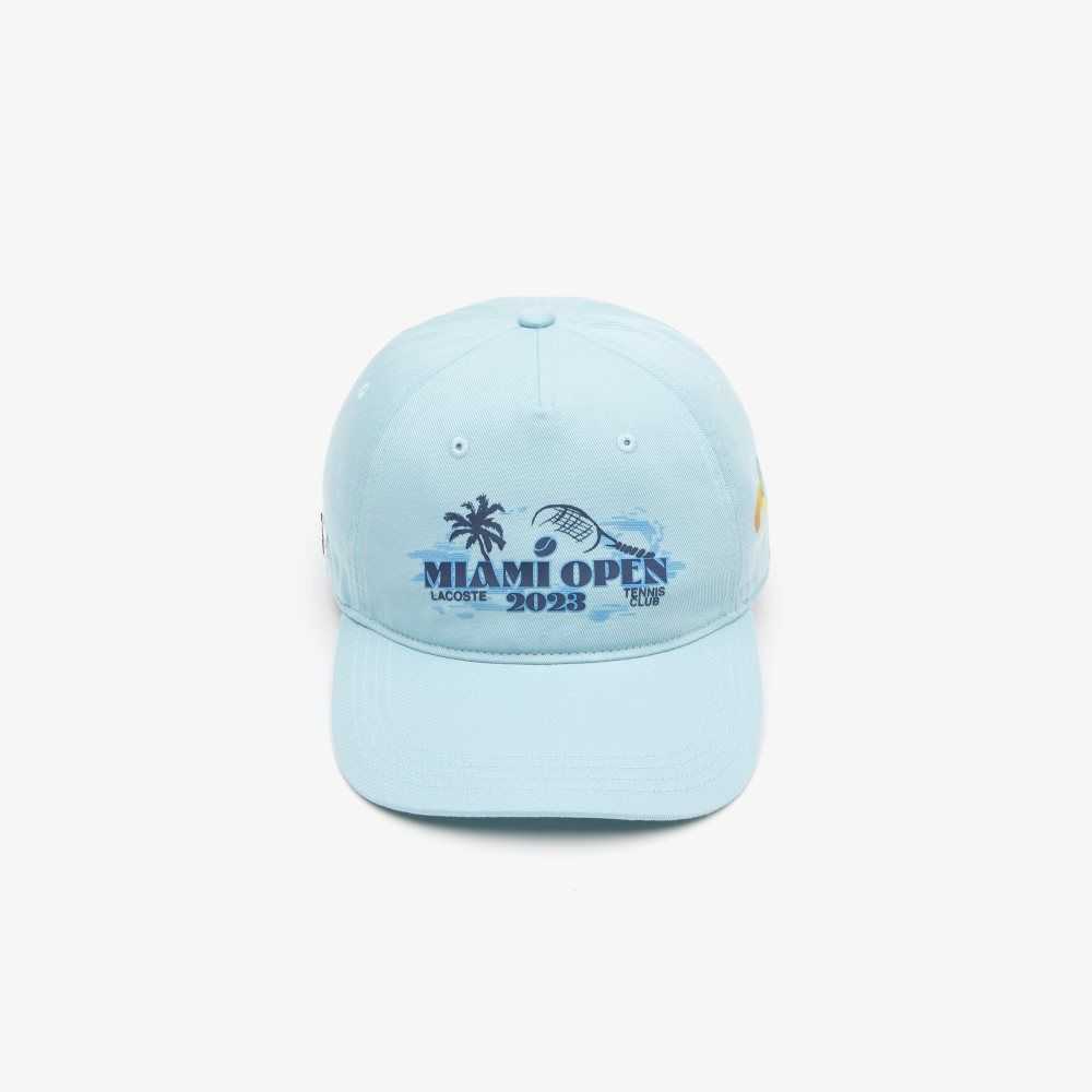 Mint Lacoste Sport Miami Open Edition Twill Cap | XBTZWF-041