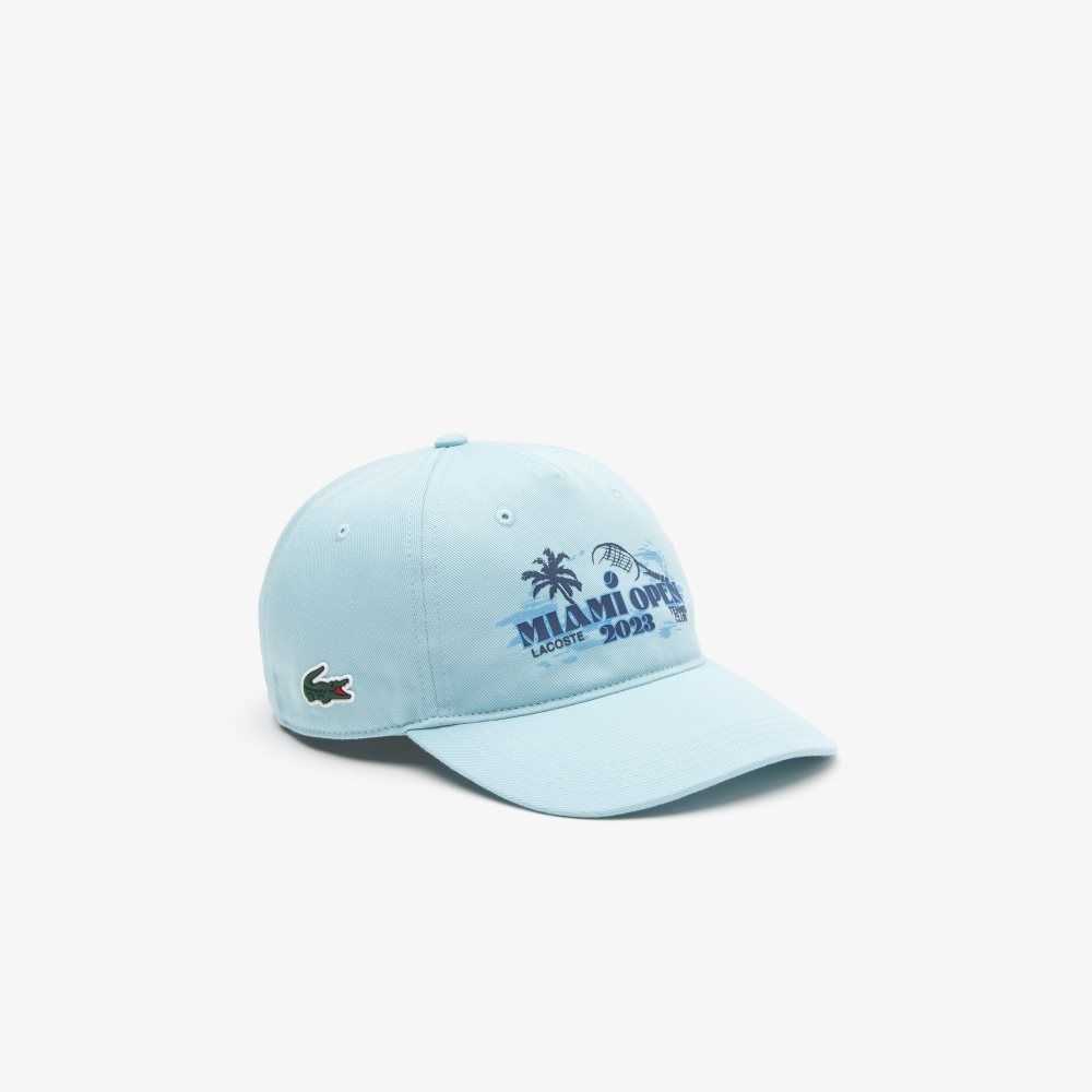 Mint Lacoste Sport Miami Open Edition Twill Cap | XBTZWF-041