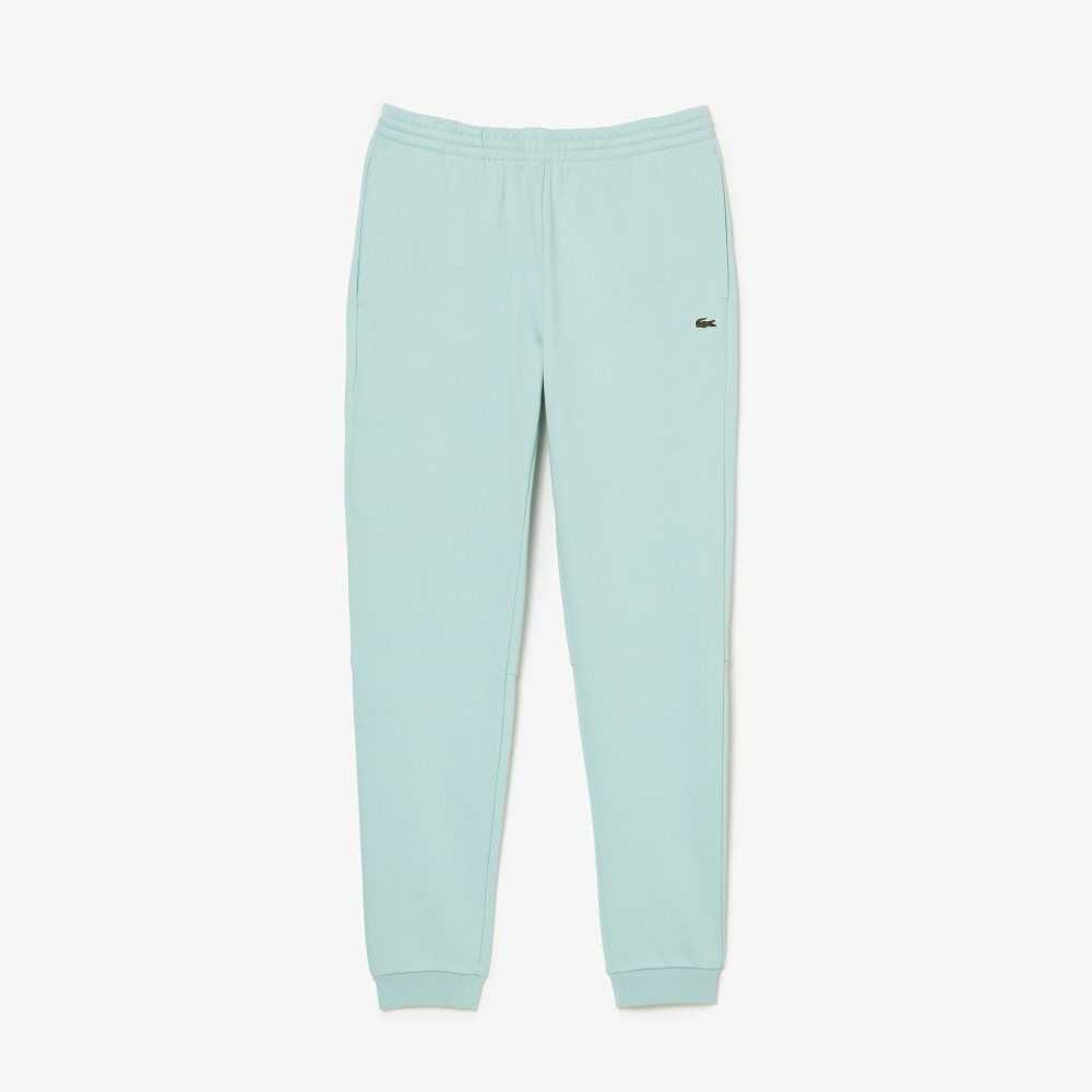 Mint Lacoste Tapered Fit Fleece Trackpants | IVCYOA-243