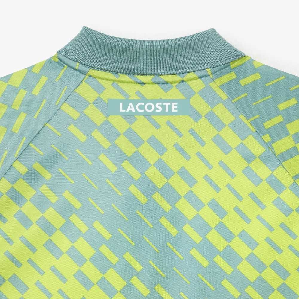 Mint Lacoste Tennis x Novak Djokovic Fan Version Polo | YHWFTV-340