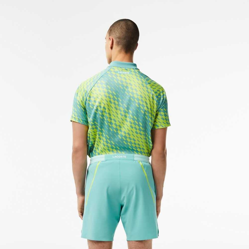 Mint Lacoste Tennis x Novak Djokovic Shorts | TQHXVC-368