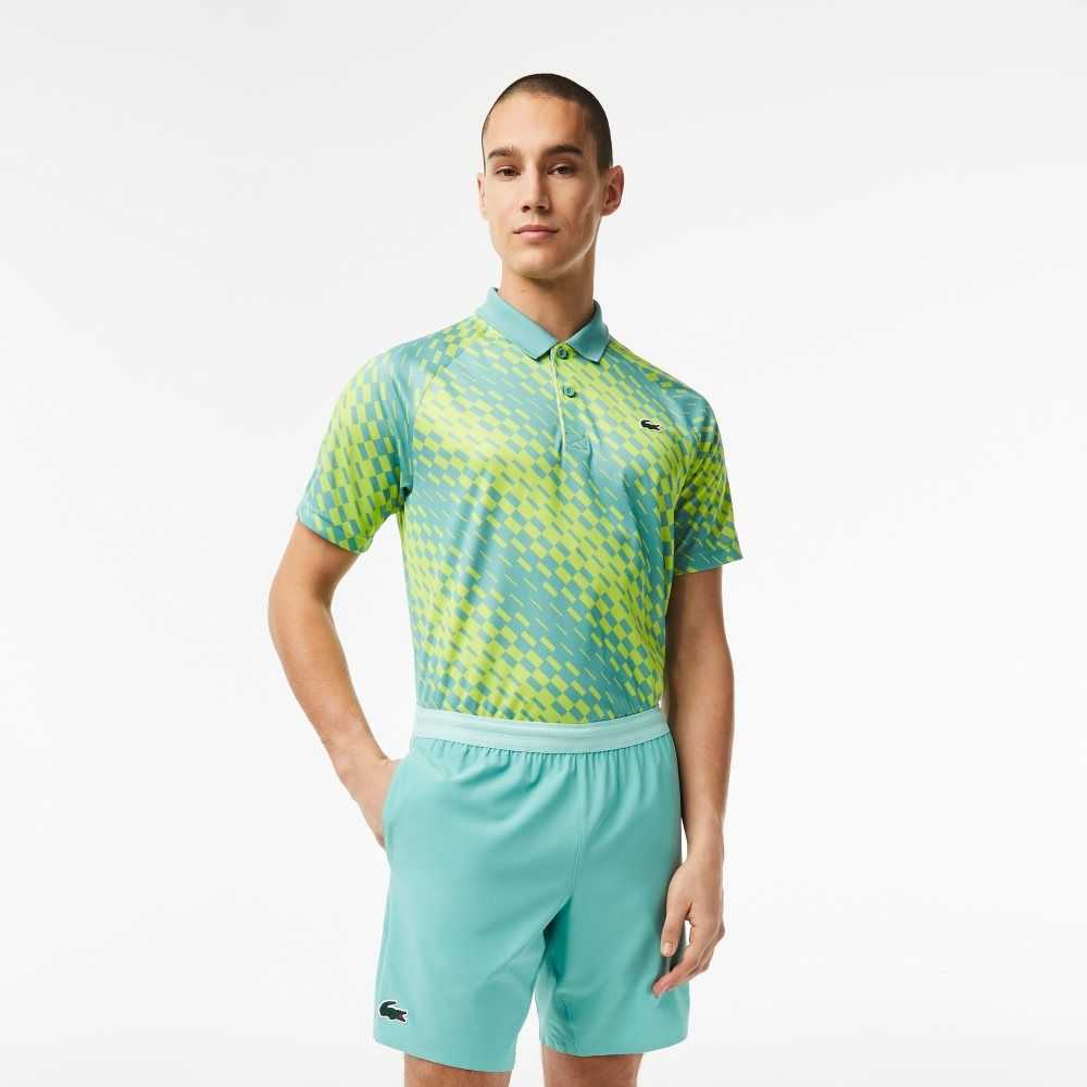 Mint Lacoste Tennis x Novak Djokovic Shorts | TQHXVC-368