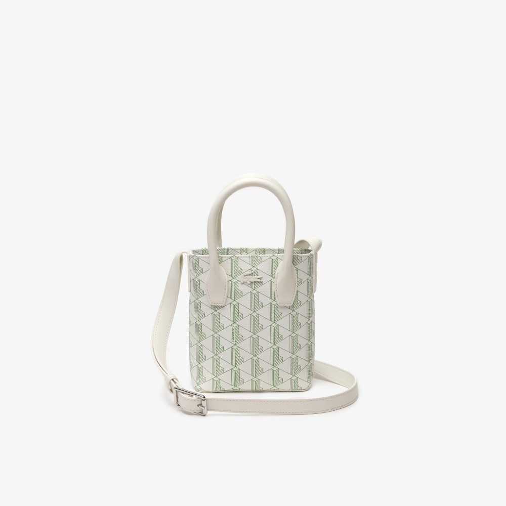 Mono Farine Estragon Lacoste Monogram Print Mini Satchel | LPQNDC-602