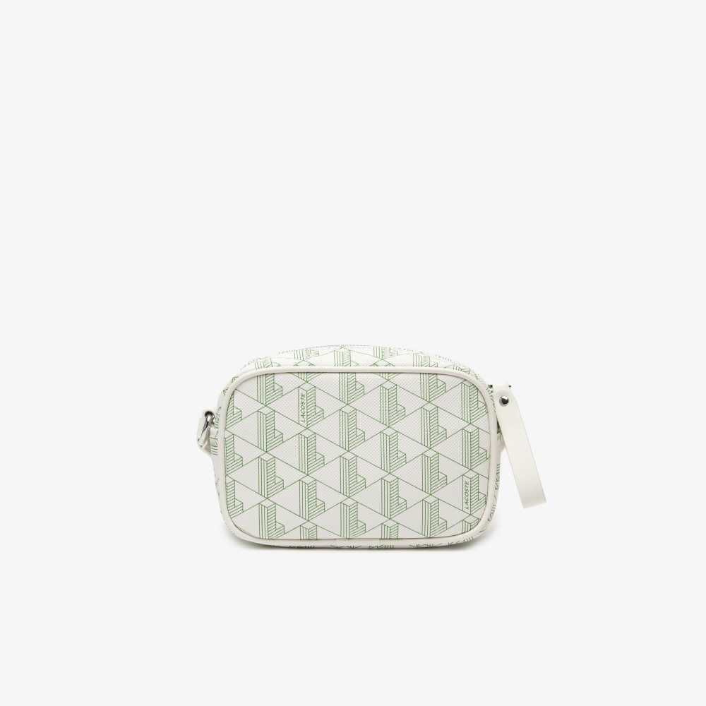 Mono Farine Estragon Lacoste Small Monogram Print Cross Body Bag | PAKQME-286