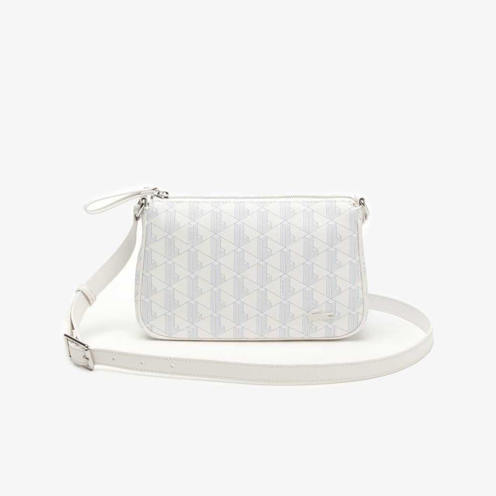 Mono Farine Panorama Lacoste Monogram Print Crossbody Bag | ZOYPSI-985