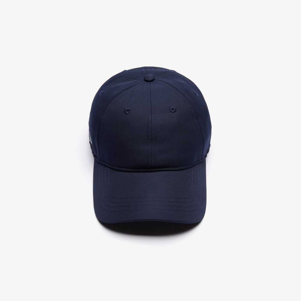 Navy Blue Lacoste SPORT Lightweight Cap | KPDZNU-973