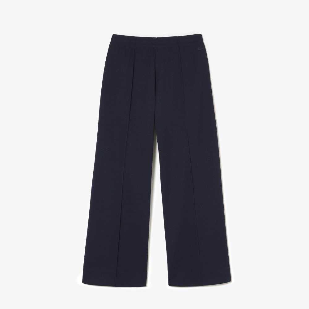 Navy Blue Lacoste x Goop Two-Ply Pique Trackpants | GJXFZT-697