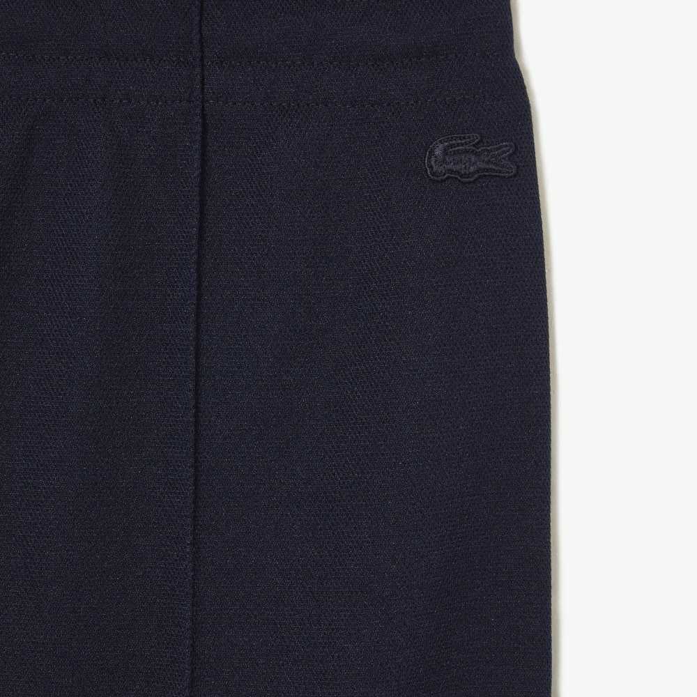 Navy Blue Lacoste x Goop Two-Ply Pique Trackpants | GJXFZT-697