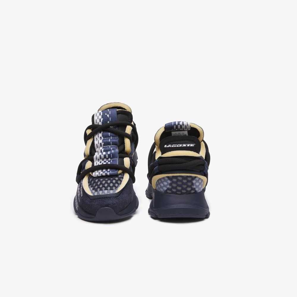 Nvy/Blk Lacoste L003 Active Runway Sneakers | QKWLEA-238