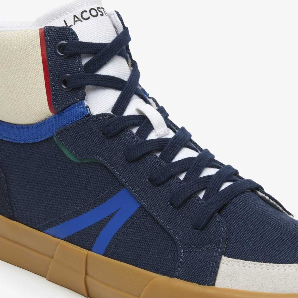 Nvy/Gum Lacoste L004 Sneakers | ADPLMQ-140