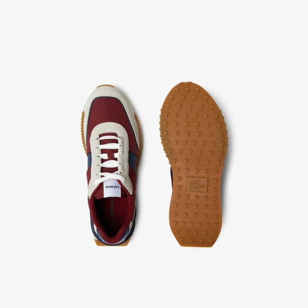 Nvy/Gum Lacoste L-Spin Deluxe Winter Leather Outdoor Shoes | ARXDIJ-986