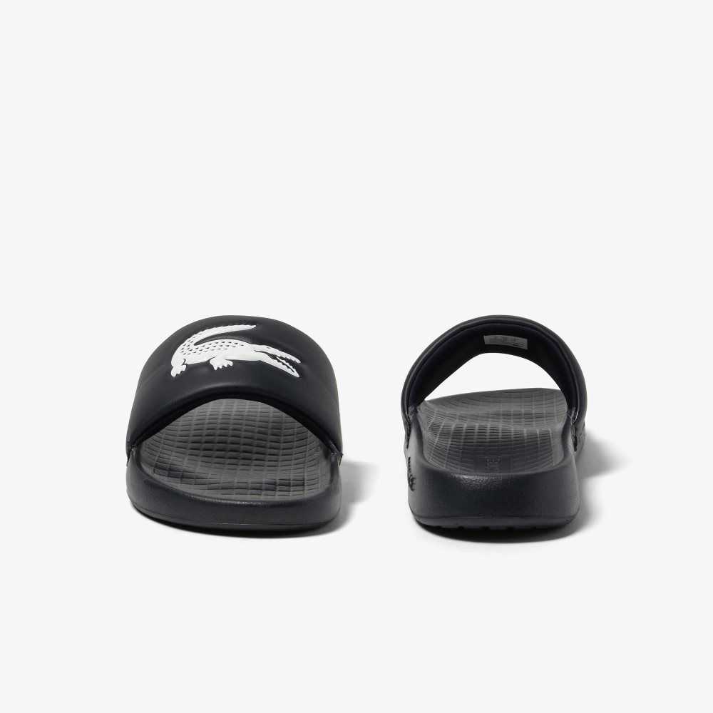 Nvy/Wht Lacoste Croco 1.0 Slides | YLOIBP-368