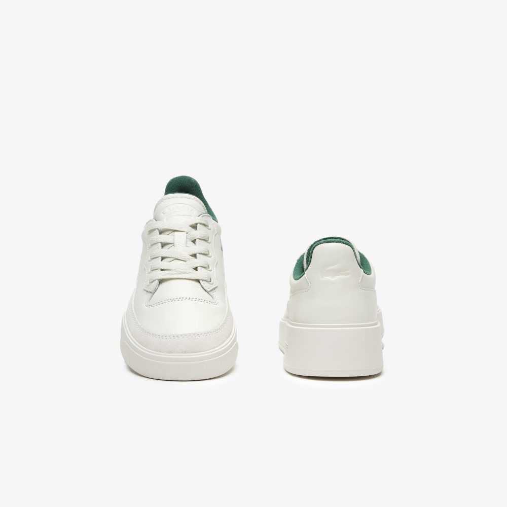 Off Wht/Off Wht Lacoste G80 Club Leather Tonal Sneakers | SHRBPW-630