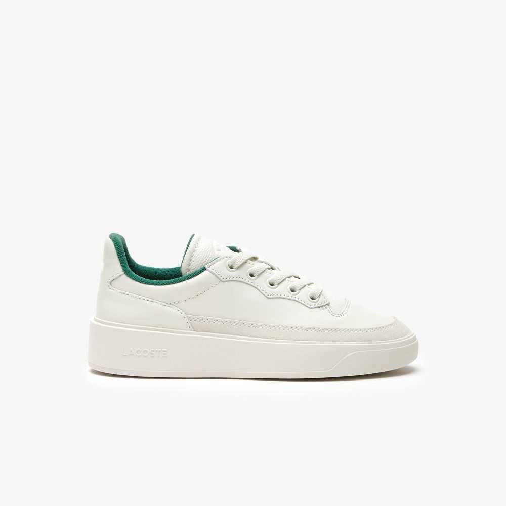 Off Wht/Off Wht Lacoste G80 Club Leather Tonal Sneakers | SHRBPW-630