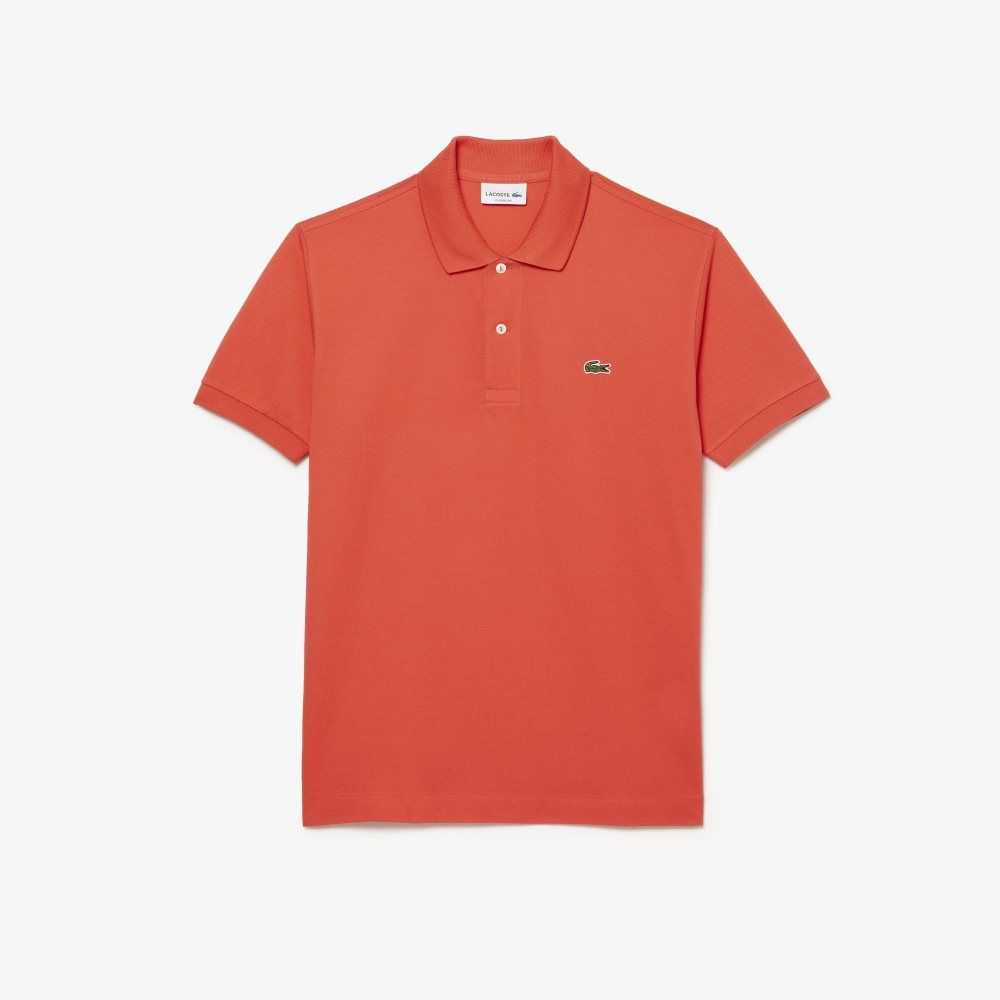 Orange Lacoste Original L.12.12 petit pique cotton Polo | VMTDOS-608