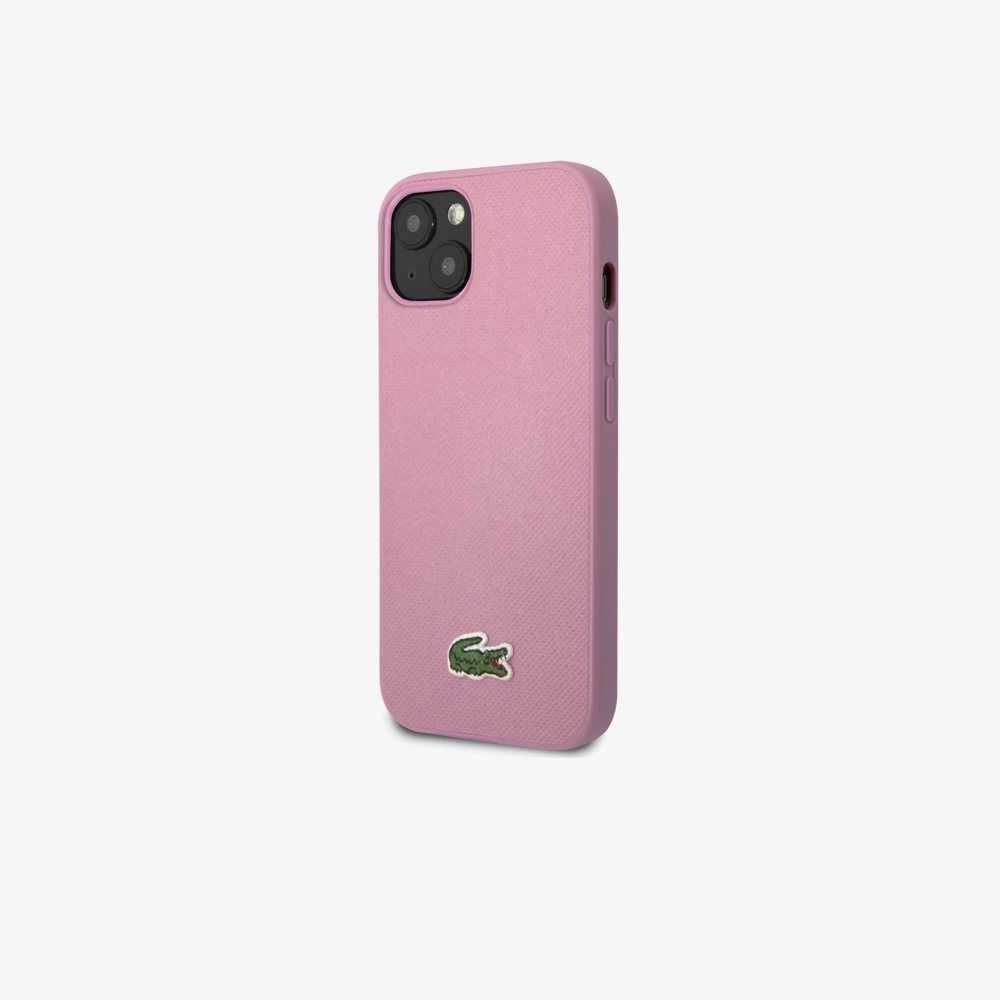 Parme Lacoste Petit Pique Effect iPhone 14 Plus Case | KNSAZT-659