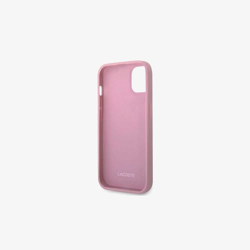 Parme Lacoste Petit Pique Effect iPhone 14 Case | ZYEWSU-739