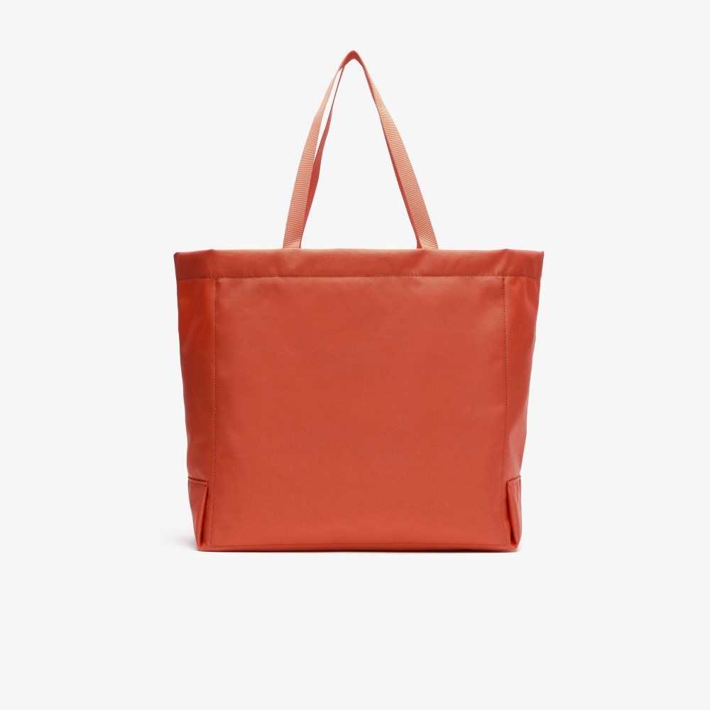 Pasteque Lacoste Contrast Branding Oversized Tote Bag | IHWLFG-639