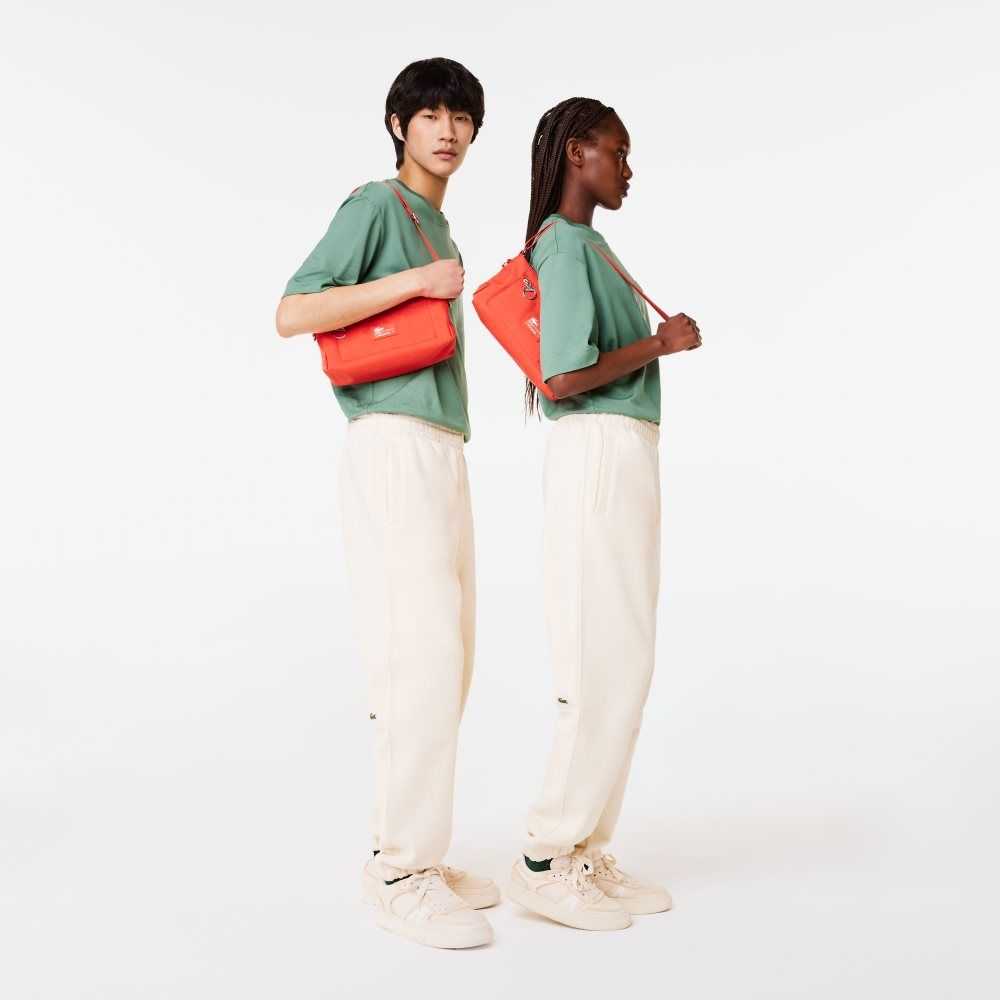 Pasteque Lacoste Recycled Fiber Zipped Bag | COZHYI-513