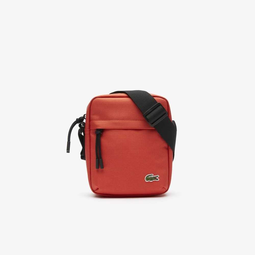 Pasteque Lacoste Zip Crossover Bag | ICRDJK-781