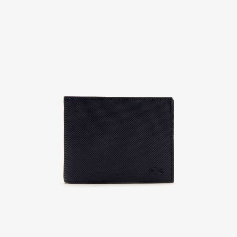 Peacoat Lacoste Classic Petit Pique Six Card Wallet | DAQLFJ-648