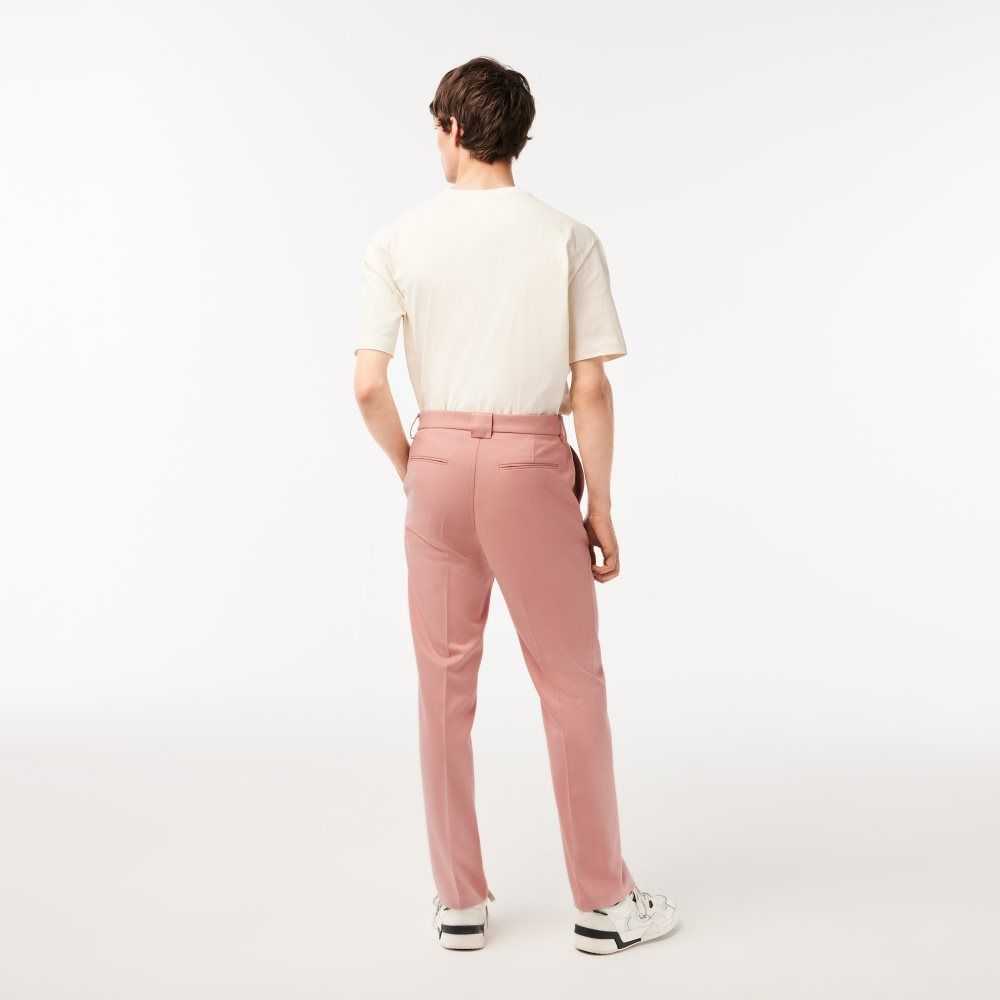 Pink Lacoste Chinos | EKVNIT-847