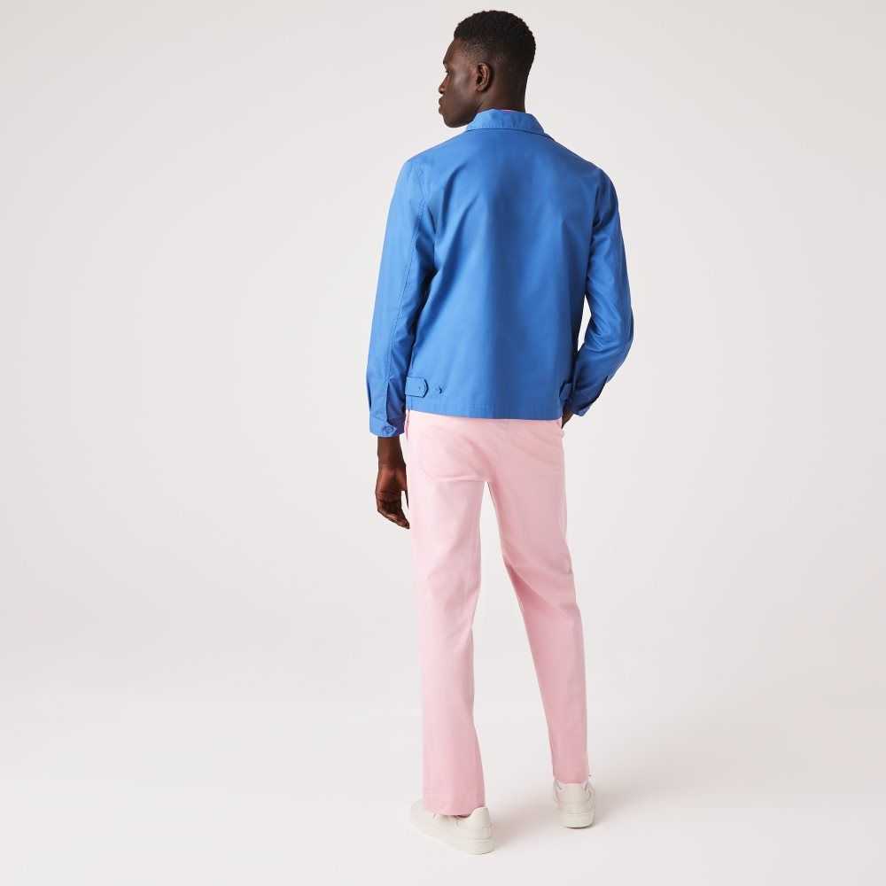 Pink Lacoste LIVE Organic Cotton Straight Chinos | VPNYTC-137