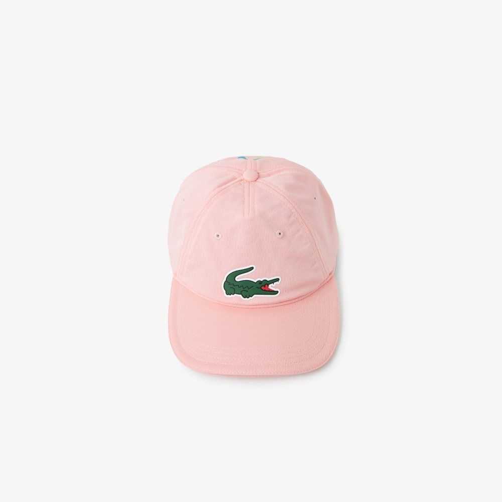 Pink Lacoste Miami Open Hat | ZBFADU-523