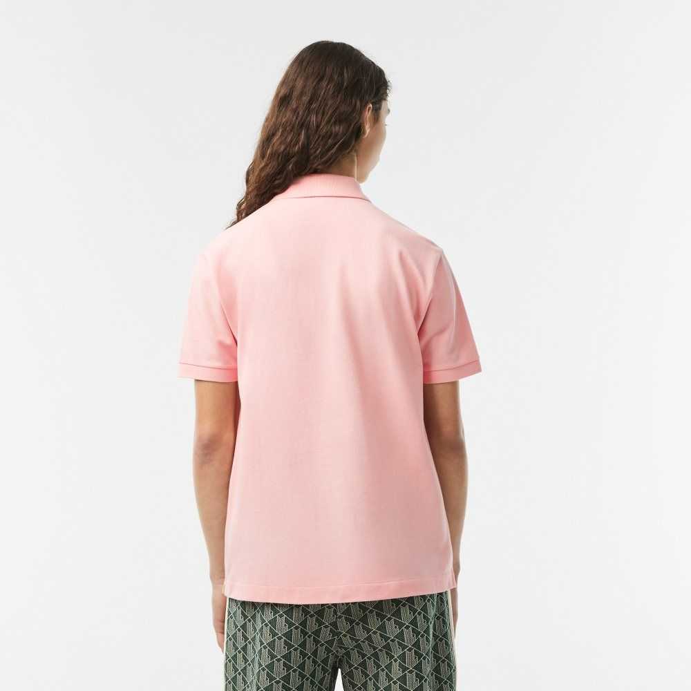 Pink Lacoste Original L.12.12 petit pique cotton Polo | KPCLXM-389