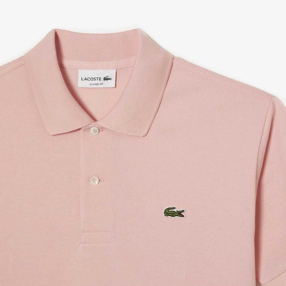 Pink Lacoste Original L.12.12 petit pique cotton Polo | KPCLXM-389