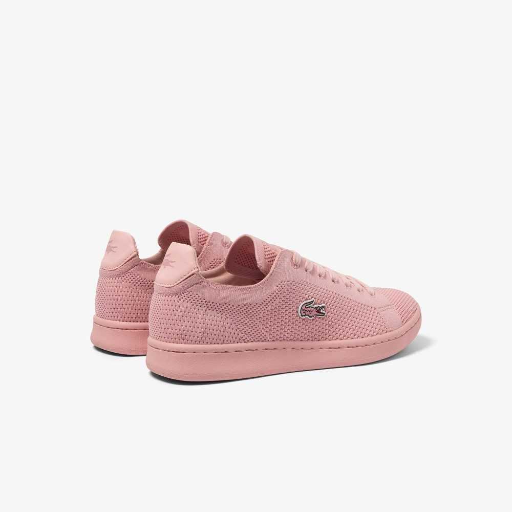 Pnk/Pnk Lacoste Carnaby Pique Heel Pop Sneakers | JHYFOX-723